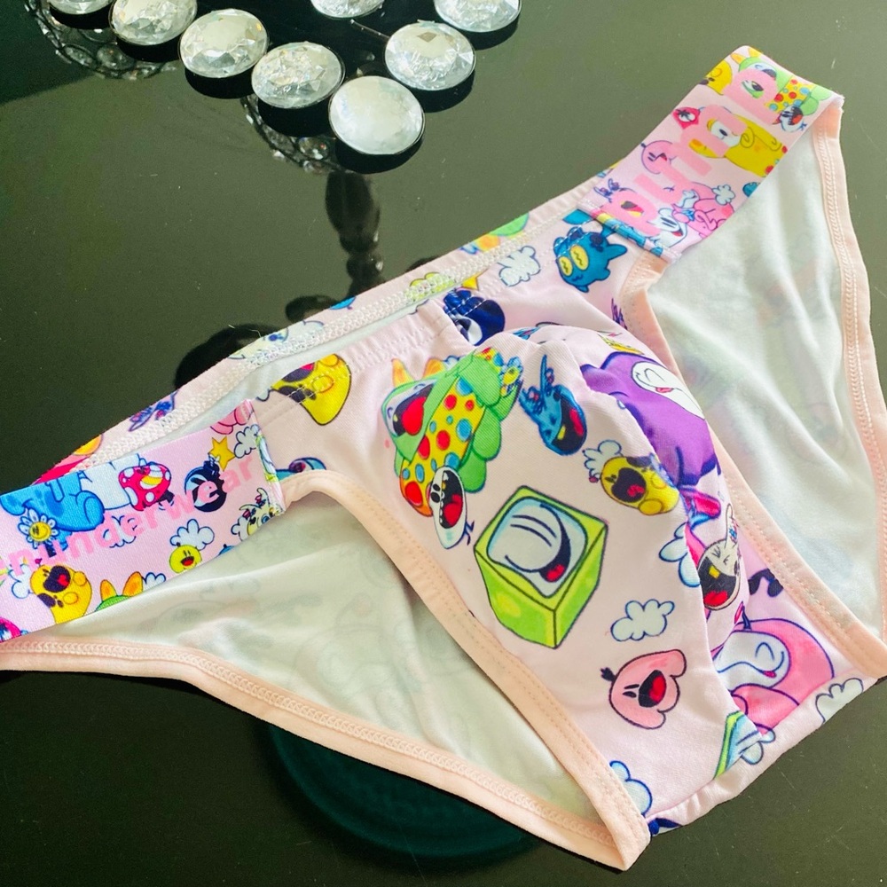 Colorful Cartoon Print men’s Underwear